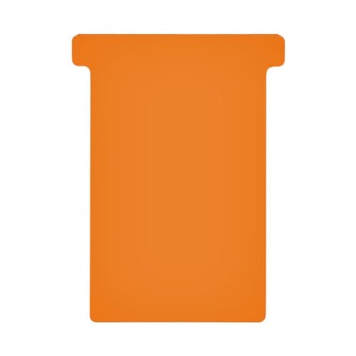 T-kaart Djois formaat 3 77mm oranje 100 stuks