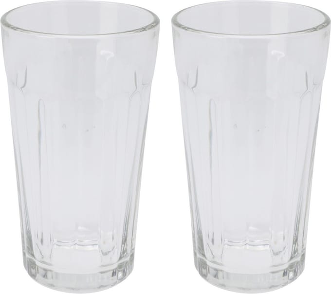 Excellent Houseware longdrinkglazen - 2x - 350 ml - sap/water/mix/drinkglazen