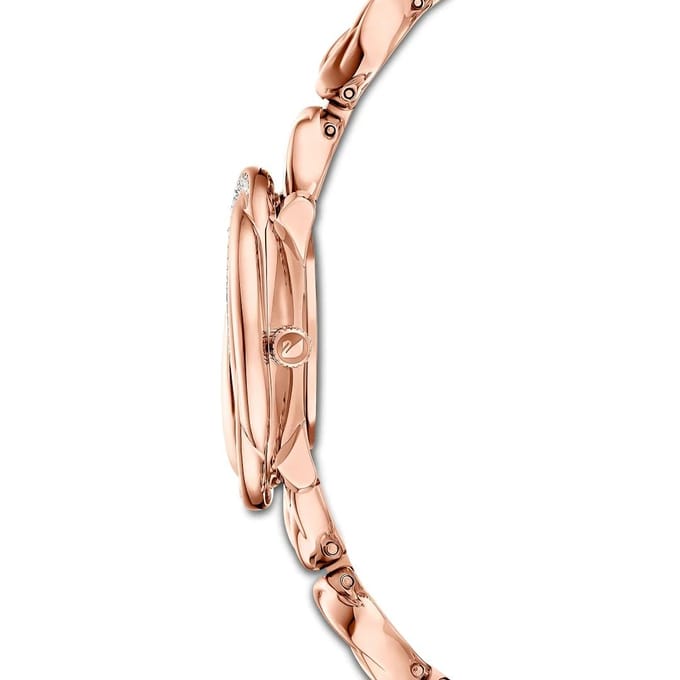 Montre Dame Swarovski 5547626 Fleur en Cristal Argent 30 beige