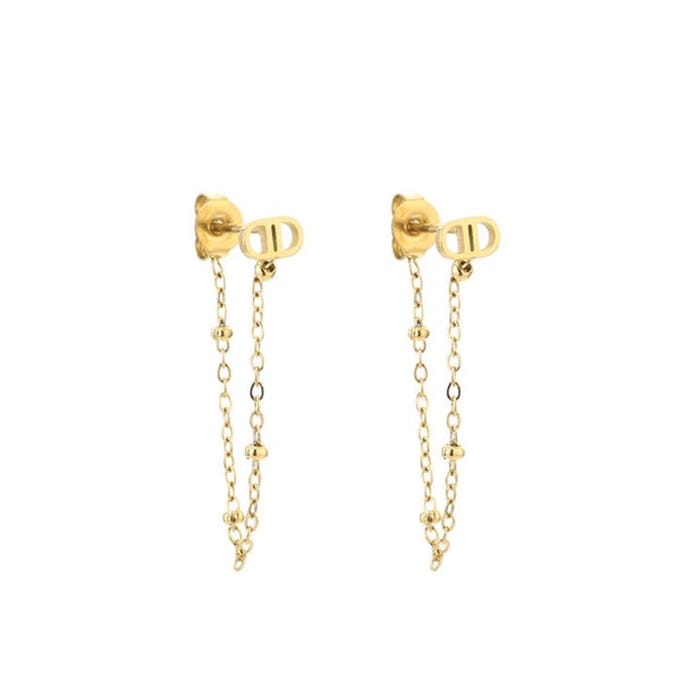 Bijoutheek Oorknop Goodlife Ketting Goud