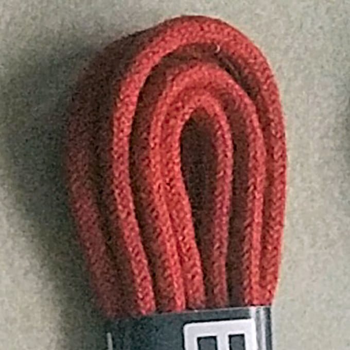 Veters - 90 cm - Dunne ronde - Rood