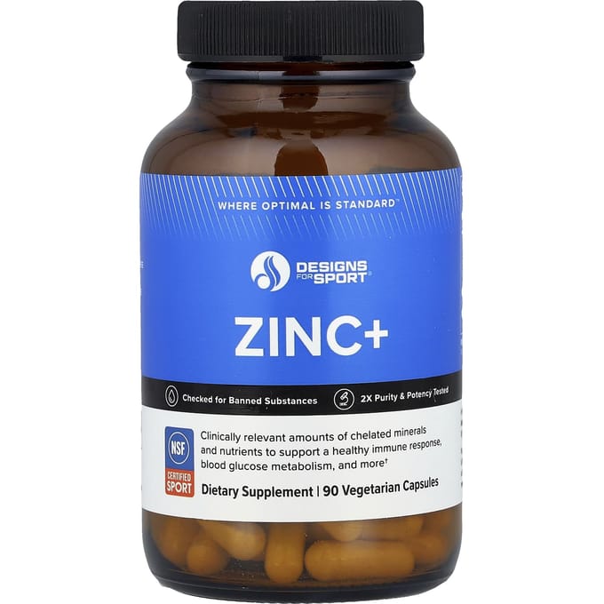 Sport®, Zink+, Veggie Caps, 90 Tabletten