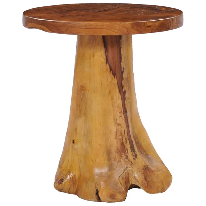 vidaXL - Salontafel - 40x40 - cm - massief - teakhout