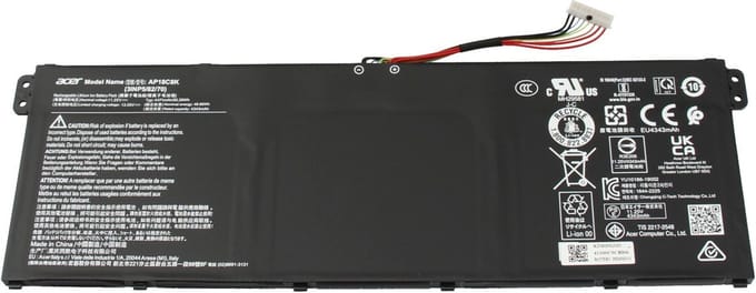 Acer AP18C8K Batterij - 50,29Wh - 11,25 V (AP18C8K)