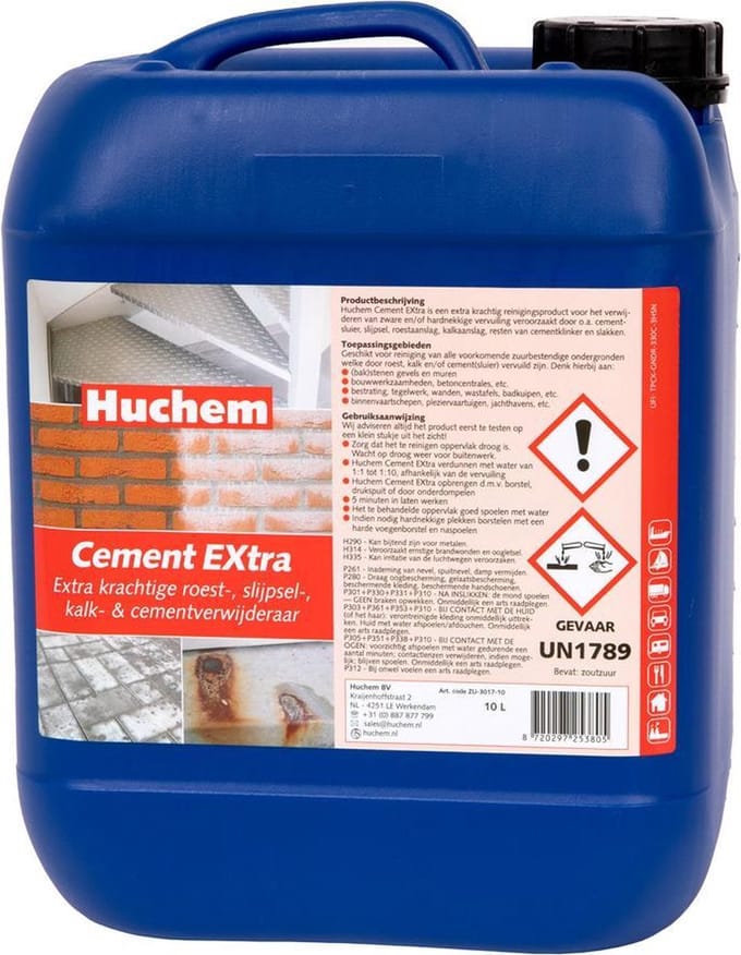 Cementsluier verwijderaar | 10L | Anti Kalk | Stenen | Tegels | Plavuizen