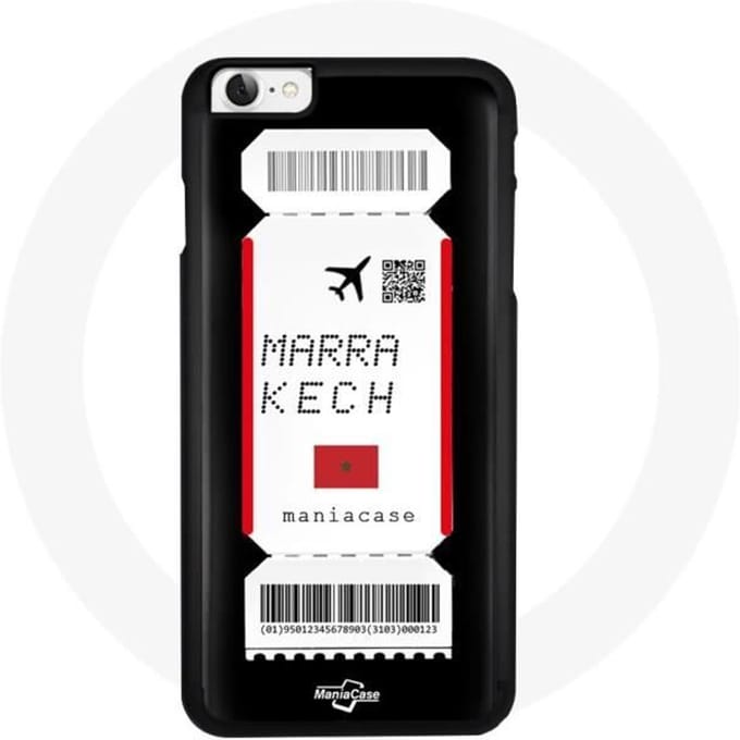Coque Iphone 5 Billet d'avion Marrakech