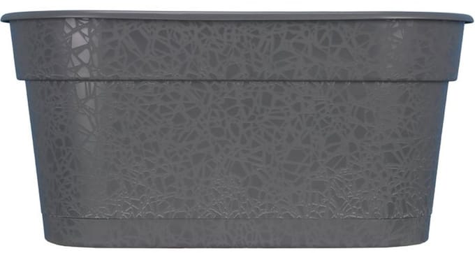 RIVIERA – S7184229 – Jardinière – 60 cm – Grijs – Drainage