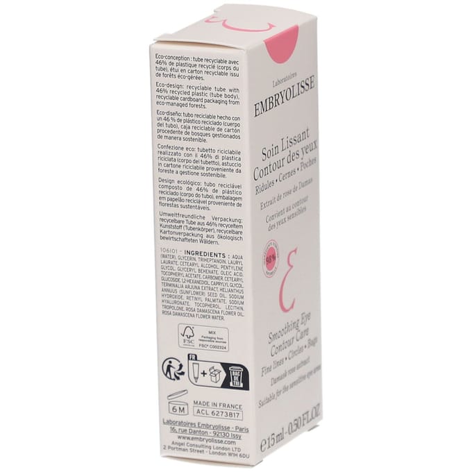 Embryolisse Gladstrijkende Verzorging voor de Oogomtrek 15 Accessoires