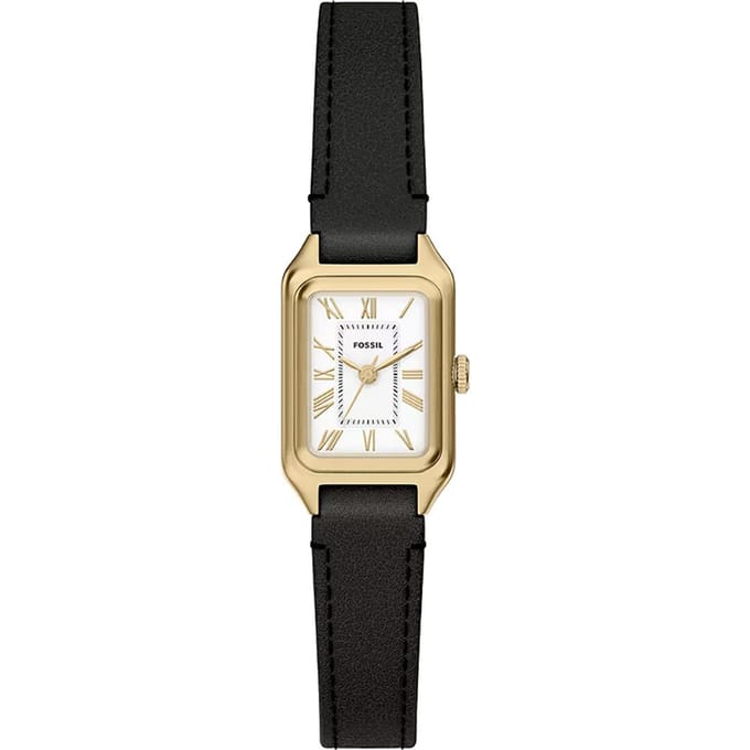 FOSSIL ES5470 Vrouwen Horloge 18 mm - Zwart