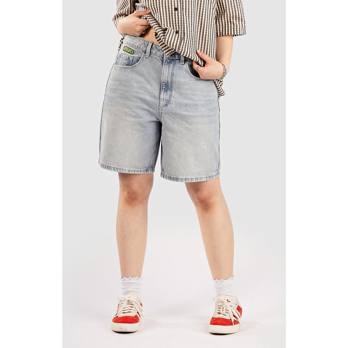 Empyre Tori Korte Broek blauw