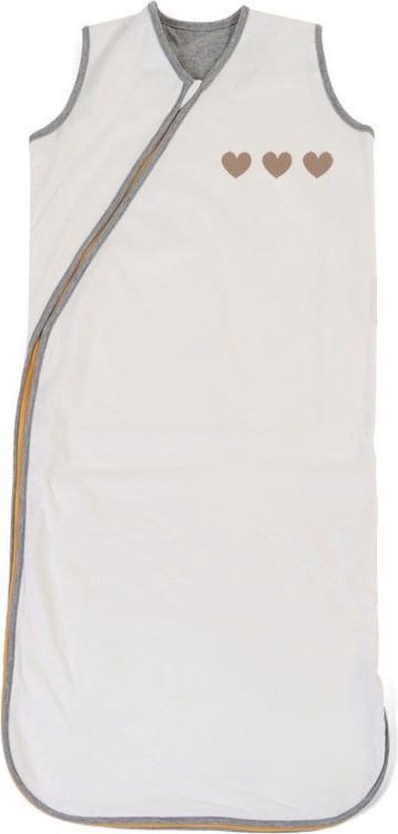 Childhome Slaapzak Zomer 70-90 Cm Wit/grijs