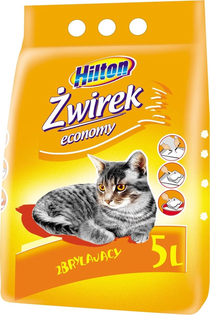 Hilton Kattenbakvulling Bentonite - Economy - 5 Liter