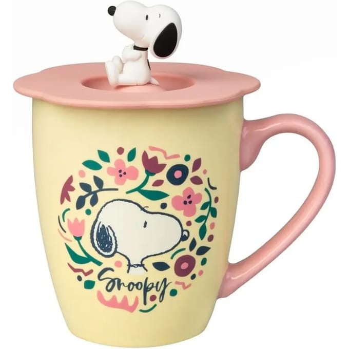 Mok met deksel Erik Snoopy Premium