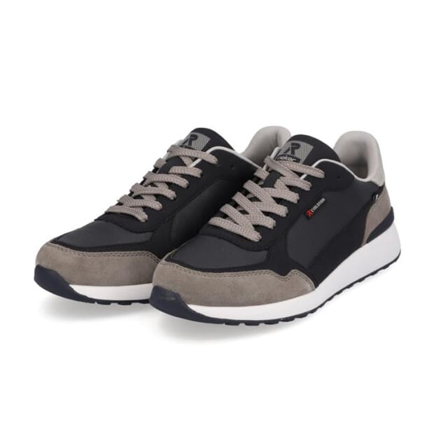 Rieker Sneakers blauw Textiel - Maat 44