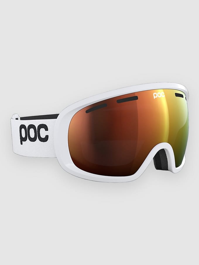 POC Fovea Blixten White Goggle wit