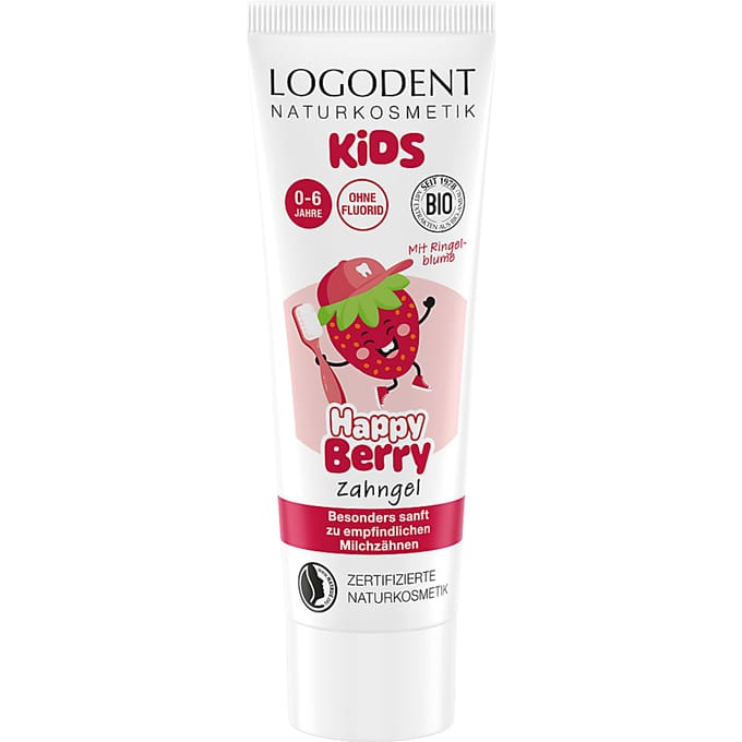 Logona Kids Tandpasta Aardbei