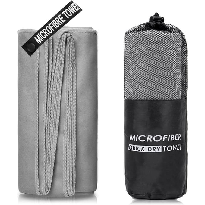 Microvezel reishanddoeken, sneldrogende handdoek voor kamperen, strandgym, backpacken 40x80cm