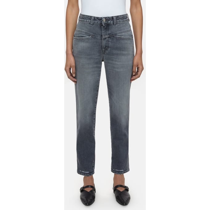 Closed Pedal Pusher Jeans Mid Grey Taglia: W24L32 | Jeans straight fit Outlet | Donna | Grigio
