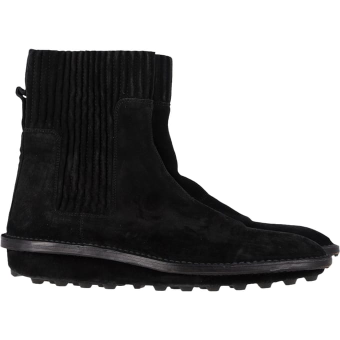 Balenciaga Chelsea Boots in Zwart Suède
