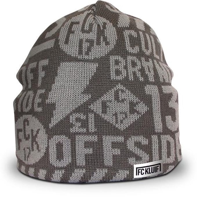 FC Kluif 'All-over' muts - One size - Grijs - Beanie
