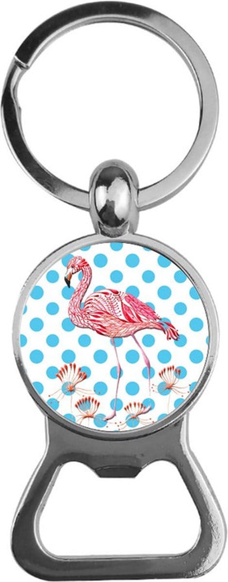 Bieropener Glas - Flamingo