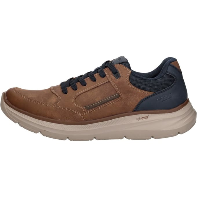 Rieker B1801-24 heren veterschoenen sportief maat 43 bruin