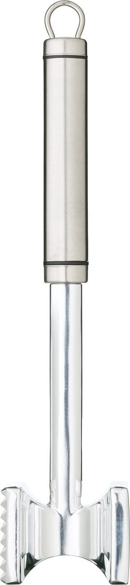 KC Blue Professional Vleeshamer met Restvrij Stalen Handvat - 28 centimeter - Zilver