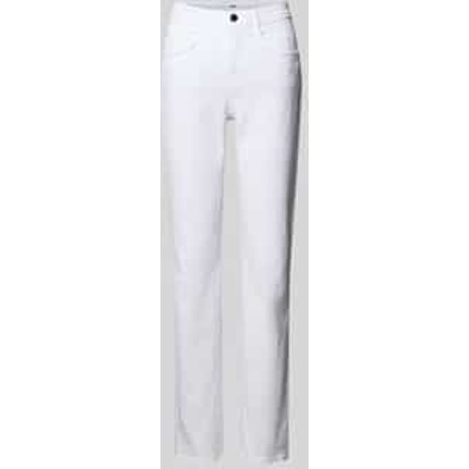 Slim fit Jeans met Knoopsluiting Model 'Mary'