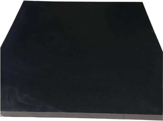 Polyurethaan Plaat - PU Kunststof - Stansmatrijs Demping - Goede Elasticiteit - 4x100x200mm - Zwart