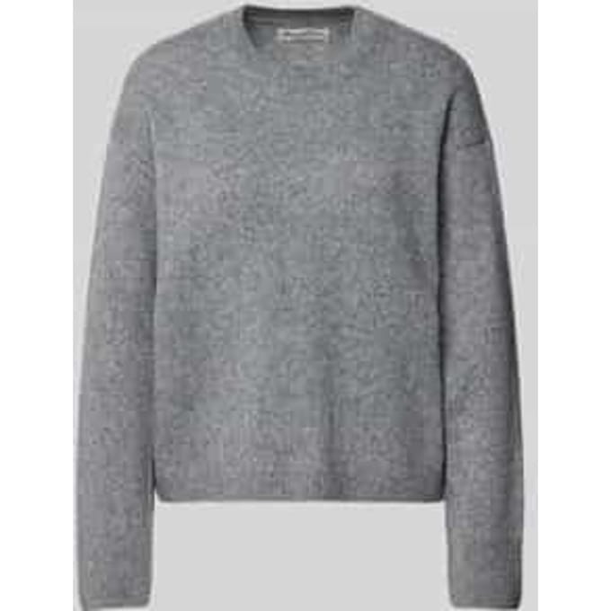Loose fit gebreide pullover van scheerwolmix