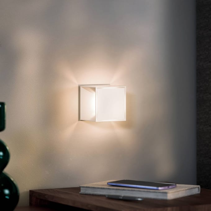 Sigor Nutalis mini LED tafellamp, wit, IP54, dimbaar