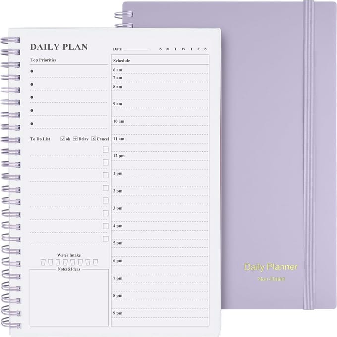 Solidchoice - Ongedateerde Dagelijkse Planner met To Do Lijst