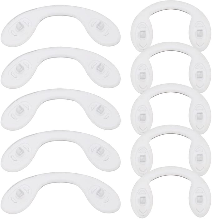 Allecto - Neuspads - Siliconen neuspads - Antislip ontwerp - M en S