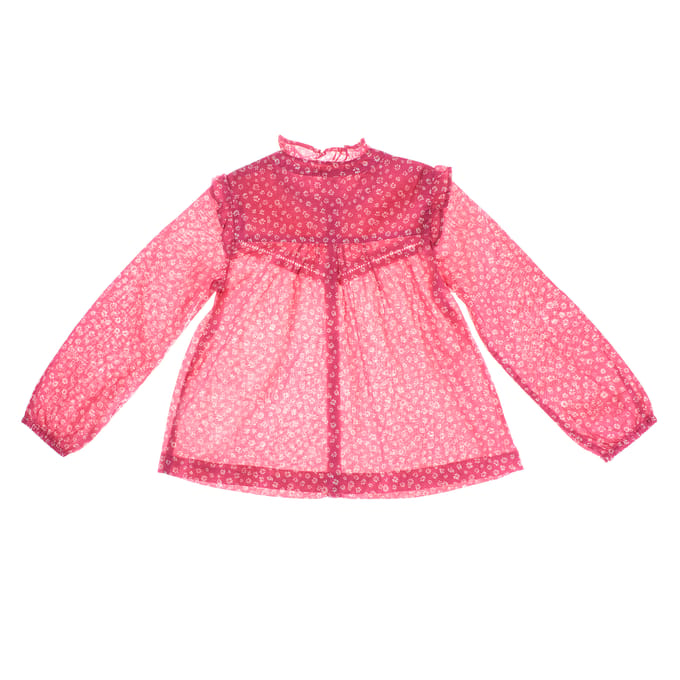 Blouse met lange mouwen 445552 meisje