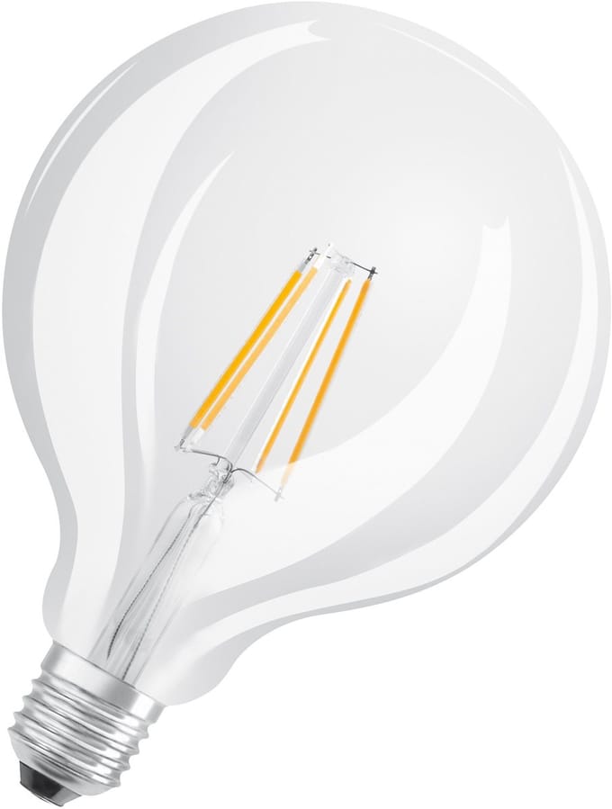 OSRAM HOMELIGHTING 4099854054211 LED-lamp Energielabel E (A - G) E27 Globe 4 W = 40 W Warmwit (Ø x h) 125 mm x 125 mm 1 stuk(s)