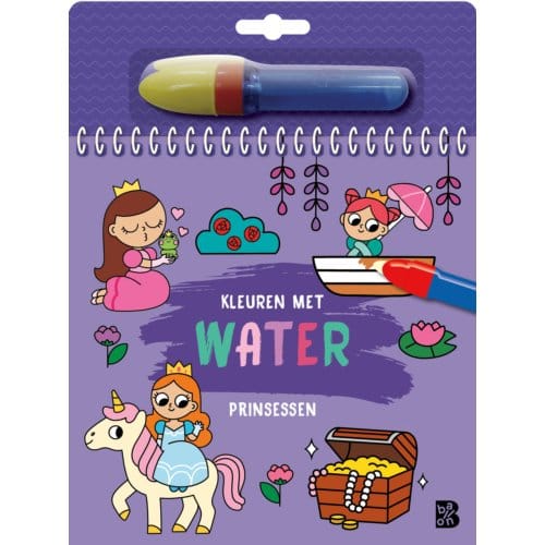 Standaard Uitgeverij Coloring with Water - Princesses