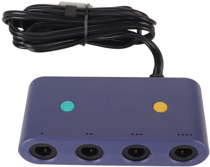 Allecto - Controller Adapter - 3 in 1 Game Controller Converter - Plug and Play - Bedraad - Geschikt voor Wiiu en PC - 150 cm kabel