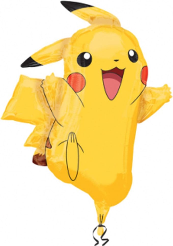 Pokemon Pikachu Supershape Folieballon 78cm Ballonnen