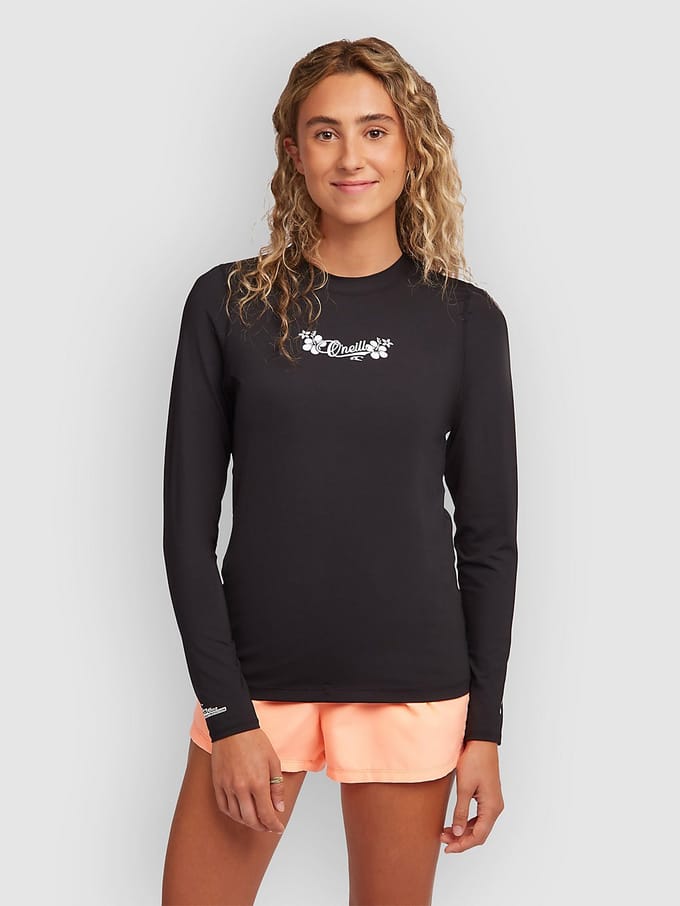 O'Neill Skins L/Slv Lycra met lange mouwen zwart