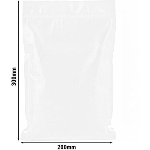GGM Gastro (2000 Stück) Vakuumbeutel - glatt - 200x300mm - 90µm