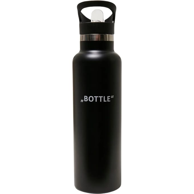 Mister Tee - Lettered Survival Waterfles - Zwart