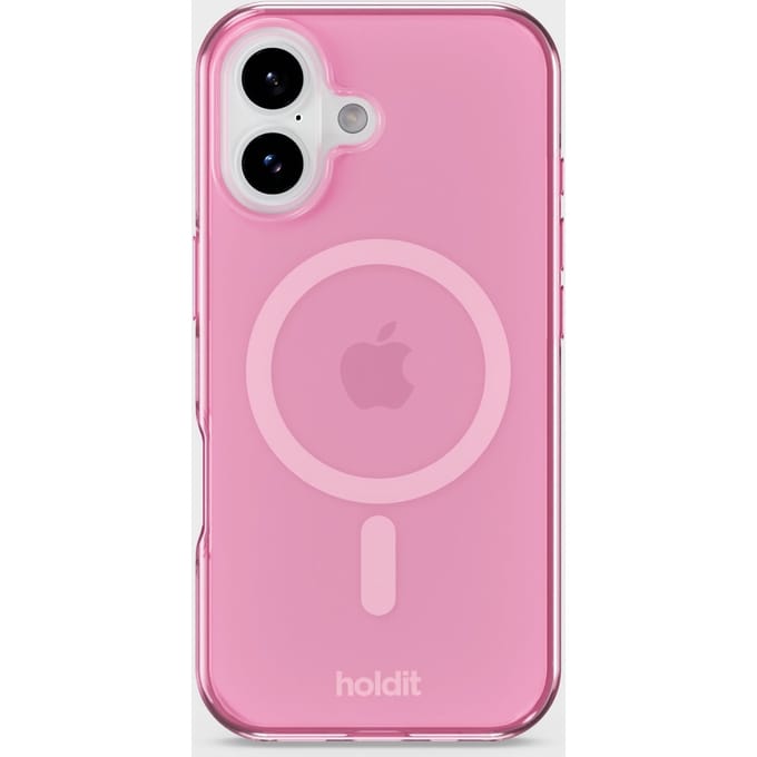 Phone Case Transparent Magsafe Compatible Pink iPhone 17