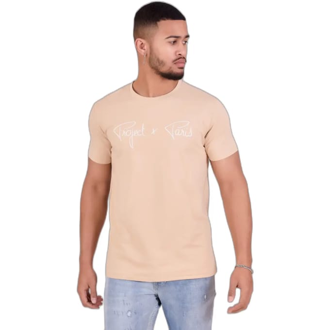 T-shirt Project X Paris Logo basic broderie