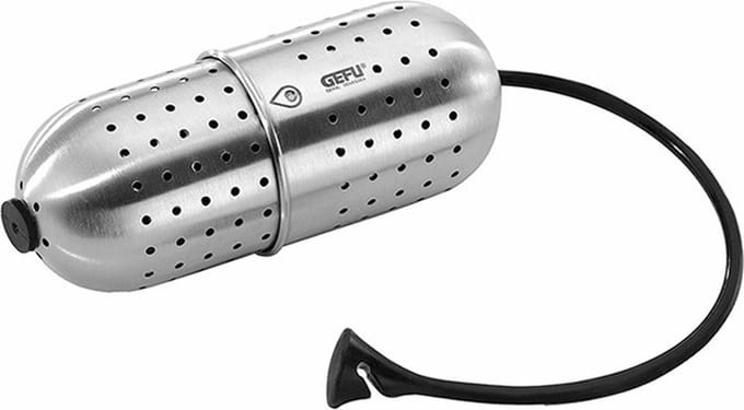 GEFU GUSTO Kruiden- en Specerijenzeef 13 cm – RVS – Instelbaar in 4 Formaten