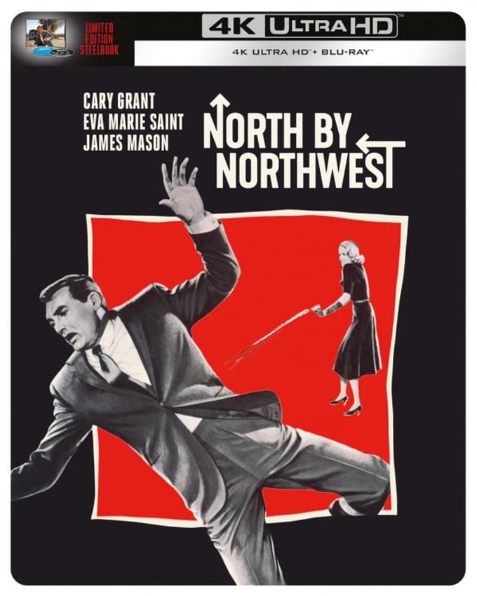 North by Northwest [Blu-Ray 4K]+[Blu-Ray] Steelbook