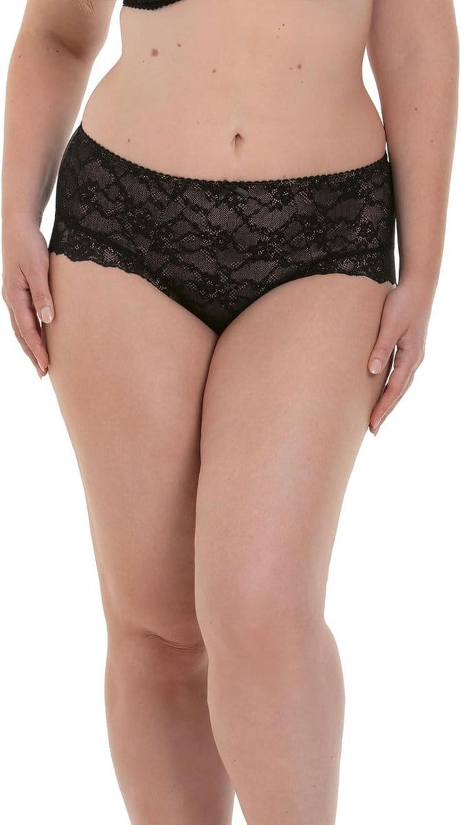 Dames Taille Slip met Hoge Taille en Kant - Comfortabel Ondergoed