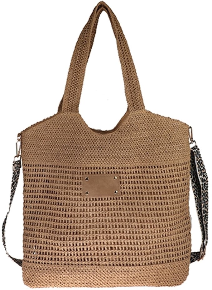 Khaki strandtas Genua OLT14500