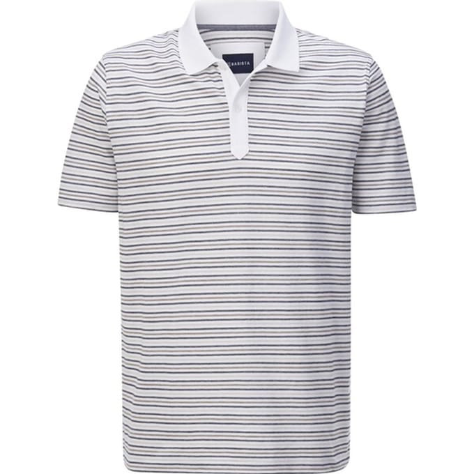 Babista herren Poloshirt - 60 - wit - Plus Size