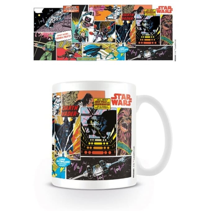 Star Wars Strip Paneel Mok (Veelkleurig)