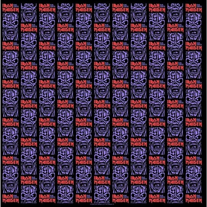 Iron Maiden Est. 1975 Unisex Doek - zwart - Standard